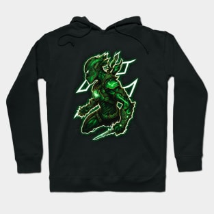 Green Lightning Ranger Hoodie